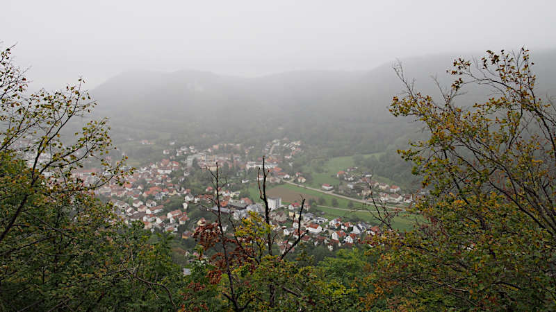 Blick zur&uuml;ck auf Heubach
