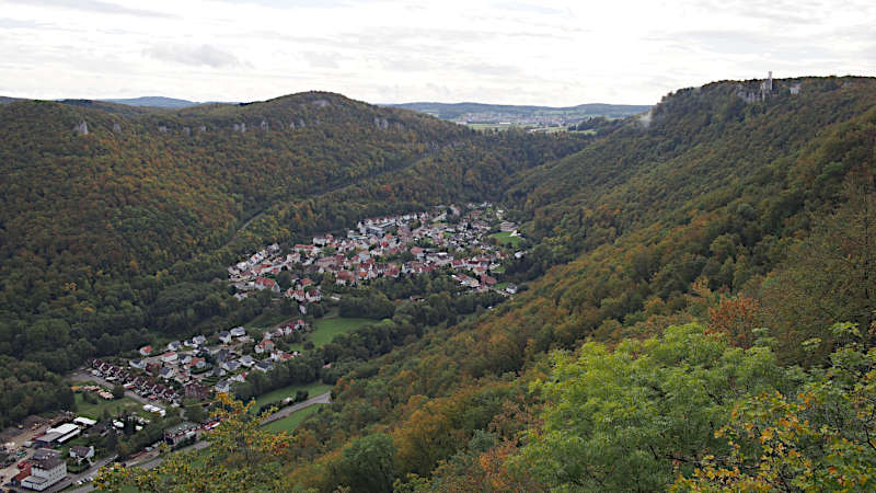 Blick zur&uuml;ck ins Echaztal