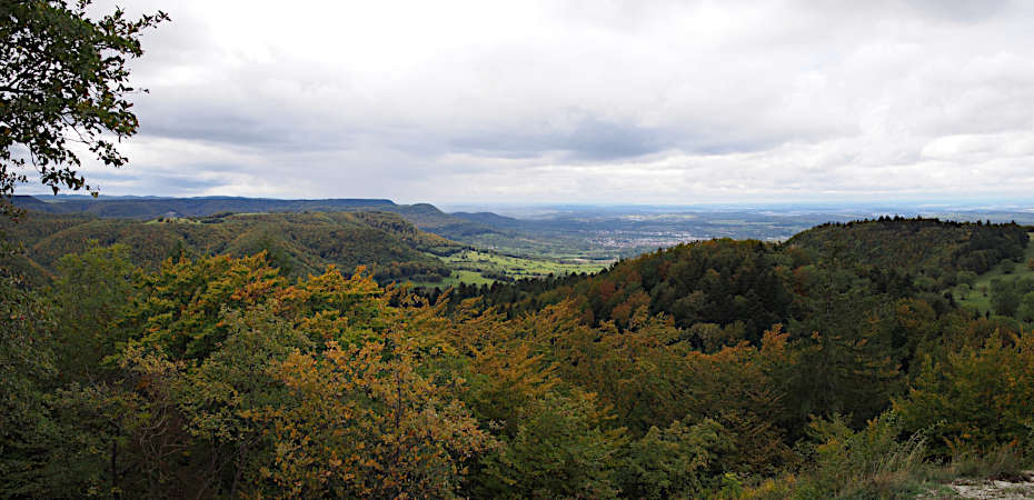 Blick vom Quenstedt-Denkmal